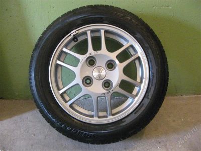 Лот: 891623. Фото: 1. оригинальные диски 15 Mitsubishi... Шины на дисках