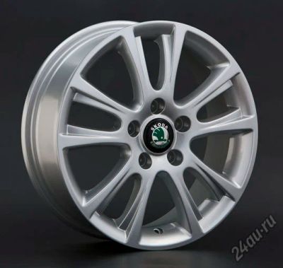 Лот: 5877755. Фото: 1. Литые диски для Skoda 6,5Jx16... Диски