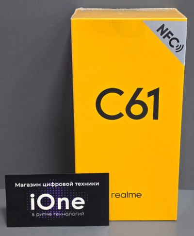 Лот: 25038287. Фото: 1. Realme C61 8/128Gb Green (Новый... Смартфоны