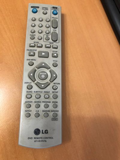 Лот: 13005895. Фото: 1. Пульт управления LG DVD Remote... Другое (тв и видео)