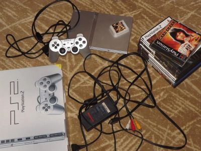 Лот: 2977983. Фото: 1. Продам Play Station 2 Slim (PS... Игровые приставки, консоли