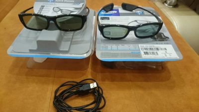 Лот: 8895978. Фото: 1. Очки 3d samsung ssg-3300gr черный... 3D-очки