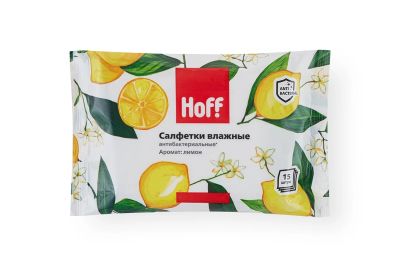 Лот: 23679638. Фото: 1. Влажные салфетки для рук HOFF... Средства личной гигиены 
