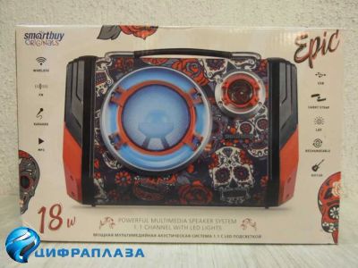 Лот: 19609366. Фото: 1. Портативная колонка 1.1 Smartbuy... Портативные, беспроводные колонки
