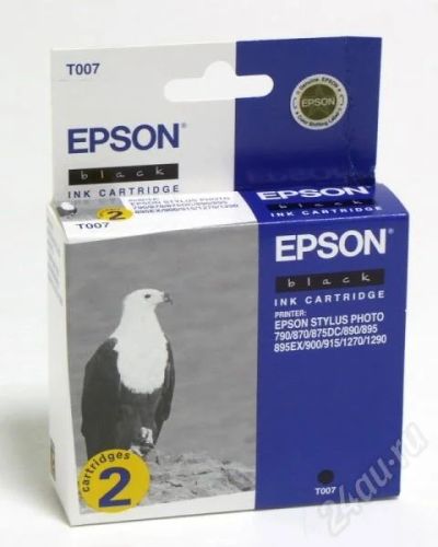 Лот: 721004. Фото: 1. картридж epson t007 оригинал. Картриджи, расходные материалы