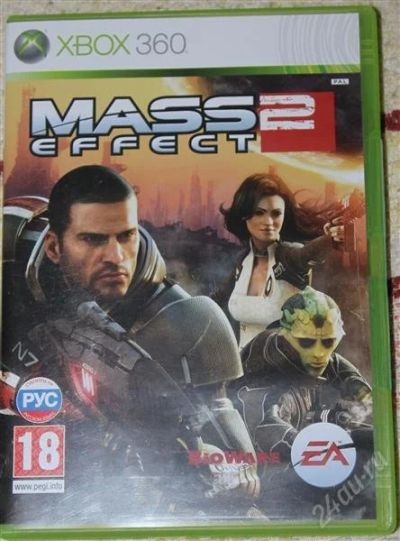 Лот: 1381221. Фото: 1. mass effect 2 (xbox 360, лиц). Игры для консолей