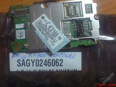Лот: 1221132. Фото: 1. плата системная lg kf300 новая... Микросхемы и платы