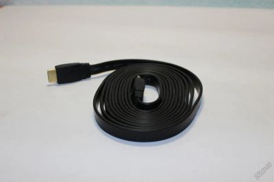 Лот: 6164962. Фото: 1. Кабель HDMI-HDMI 5 метрjовый плоский... Шлейфы, кабели, переходники