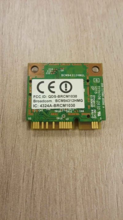 Лот: 16033544. Фото: 1. Плата bluetooth broadcom bcm94312hmg. Платы расширения, контроллеры, доп. порты