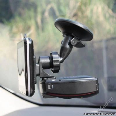 Лот: 1751430. Фото: 1. GPS навигатор 7"+радар-детектор... Видеорегистраторы,  радар-детекторы, системы парковки