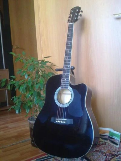 Лот: 11225591. Фото: 1. Абсолютно новая гитара Kapor LD-14CBK. Гитары