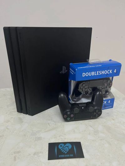 Лот: 19395141. Фото: 1. 2 геймпада + Sony PlayStation... Игровые приставки, консоли