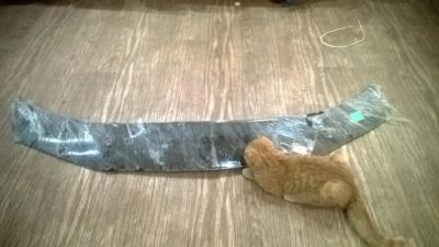 Лот: 3462704. Фото: 1. Дефлектор капота (мухобойка) для... Детали тюнинга