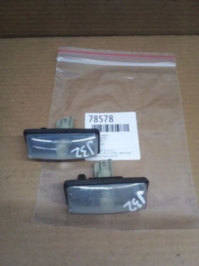 Лот: 21403600. Фото: 1. подсветка номера Nissan Teana... Двигатель и элементы двигателя