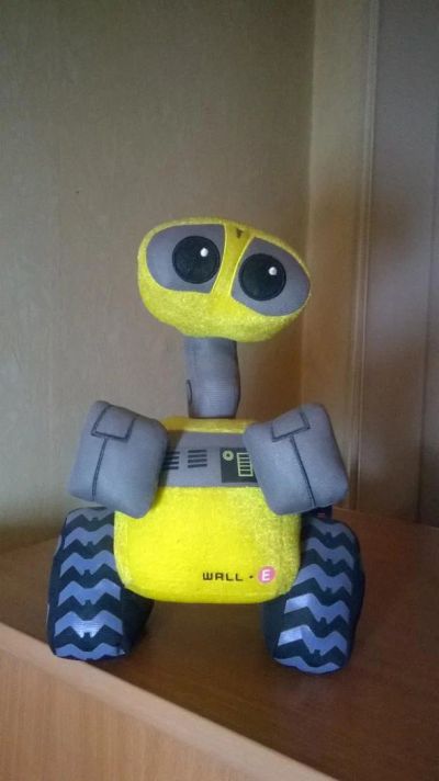 Лот: 7000344. Фото: 1. Плюшевый Валли! Wall-e. Мягкие