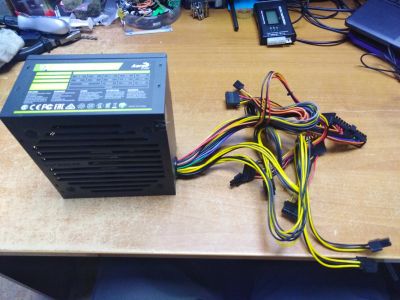 Лот: 22846220. Фото: 1. Блок питания 500 Вт AeroCool VX... Корпуса, блоки питания