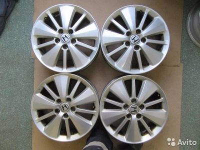 Лот: 11093133. Фото: 1. Литье Honda R17 5 114,3 6.5j ET55... Диски