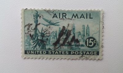 Лот: 7115353. Фото: 1. 1947 Статуя Свободы, Нью-Йорк... Марки
