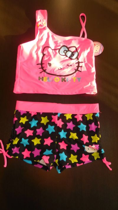 Лот: 16036167. Фото: 1. Купальник для девочки Hello Kitty... Купальники, плавки, шорты для плавания