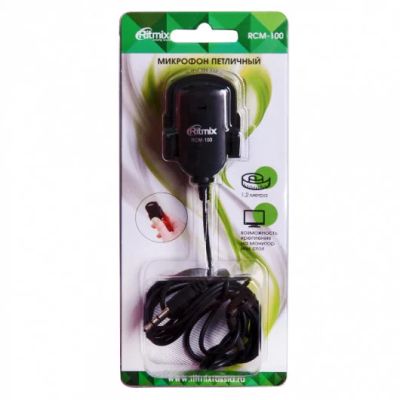 Лот: 10943407. Фото: 1. Микрофон Ritmix RCM-100 1.2м jack3... Акустические системы