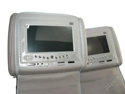 Лот: 2955230. Фото: 1. DVD + TV подголовник. Автомагнитолы