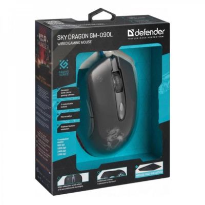 Лот: 16360111. Фото: 1. Мышь Defender Sky Dragon GM-090L... Клавиатуры и мыши