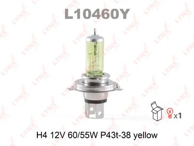 Лот: 8762544. Фото: 1. Лампа LYNXauto L10460Y H4 12V... Оптика и освещение