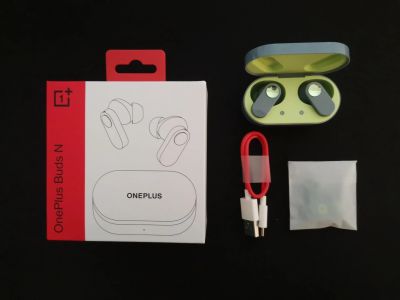 Лот: 19834295. Фото: 1. Беспроводные наушники Oneplus... Наушники, гарнитуры