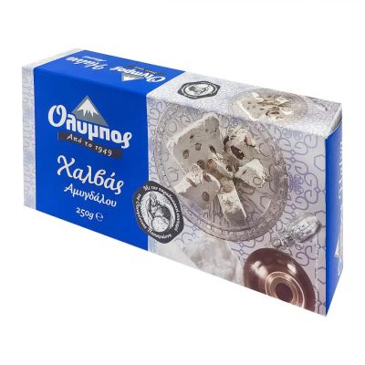 Лот: 22072976. Фото: 1. Кунжутная халва с миндалем (греческая... Другое (продукты)