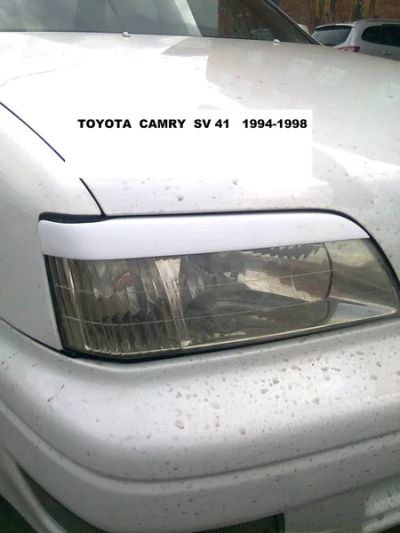 Лот: 1211453. Фото: 1. Реснички на фары Toyota Camry... Детали тюнинга