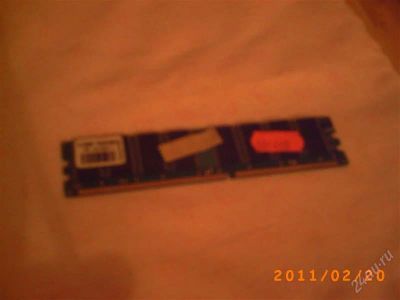 Лот: 793311. Фото: 1. RAM HUNIX DDR 400 - 512MB. Оперативная память