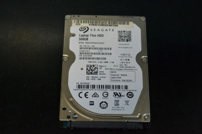 Лот: 15938065. Фото: 1. Слим жесткий жёсткий диск в ноутбук... Жёсткие диски (HDD)