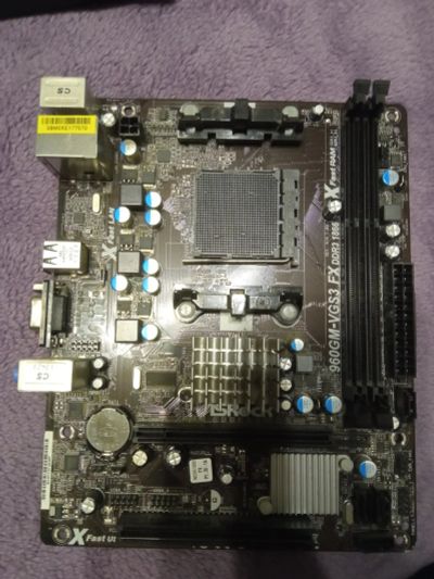 Лот: 17589975. Фото: 1. Asrock 960GM-VGS3 FX. Материнские платы