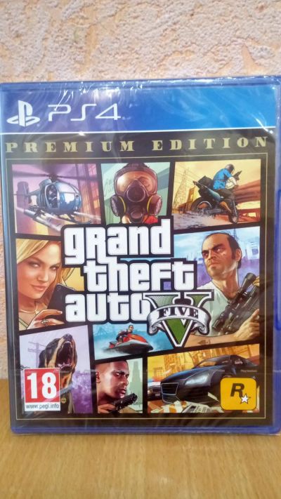 Лот: 20772353. Фото: 1. GTA 5 PS4 (cusa 00411). Игры для консолей
