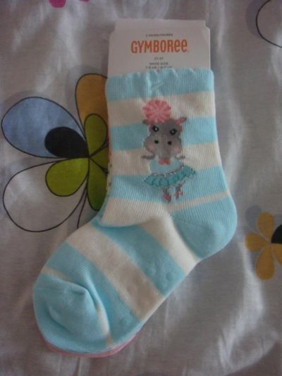 Лот: 3742669. Фото: 1. носки Gymboree на 2-3 г. 2пары. Носки, колготки