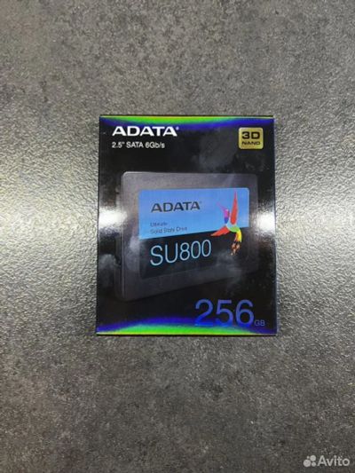 Лот: 25386020. Фото: 1. Ssd adata su800 256gb новый. SSD-накопители