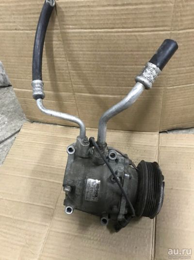 Лот: 16381748. Фото: 1. Компрессор кондиционера Honda... Двигатель и элементы двигателя