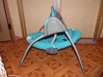Лот: 2237442. Фото: 1. Детские качели Geoby новые. Ходунки, прыгунки, качели