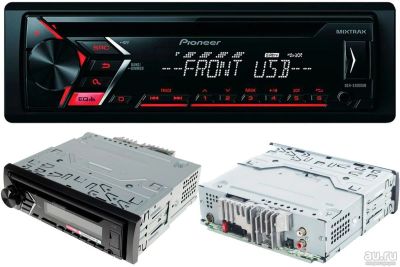 Лот: 13115624. Фото: 1. А/м Pioneer DEH-S100UBG. Автомагнитолы
