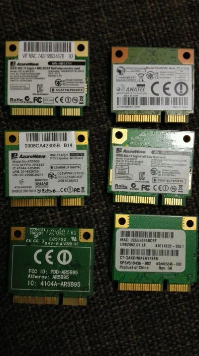 Лот: 4425854. Фото: 1. Модуль Wi-Fi AzureWave\Atheros... WiFi, Bluetooth адаптеры
