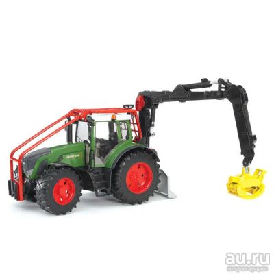 Лот: 8014657. Фото: 1. Игрушка Bruder Трактор Fredt лесной... Машины и техника