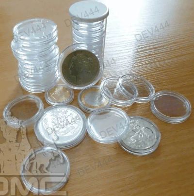 Лот: 3391047. Фото: 1. Пластиковые прозрачные капсулы... Аксессуары, литература