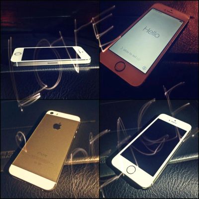 Лот: 3445157. Фото: 1. iPhone 5s gold 32g. Смартфоны