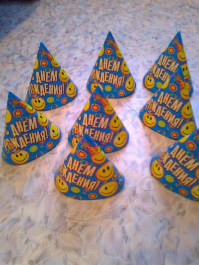 Лот: 3122115. Фото: 1. Набор колпачков для Дня Рождения. Сувенирные наборы