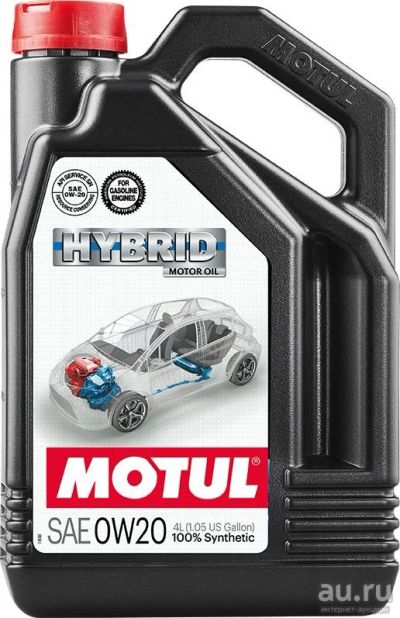 Лот: 16079749. Фото: 1. Масло моторное MOTUL Hybrid 0W20... Масла, жидкости