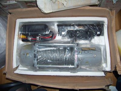 Лот: 7374187. Фото: 1. Лебедка Electric Winch 12000 lb... Лебедки, тали