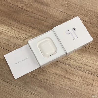 Лот: 13637382. Фото: 1. Apple AirPods беспроводные наушники... Красноярск