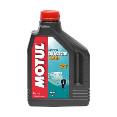 Лот: 15417217. Фото: 1. Motul Outboard Tech 2T 2 л. Масла, жидкости