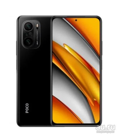 Лот: 17996882. Фото: 1. Xiaomi Poco F3 NFC 8/256GB, черный. Смартфоны