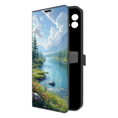 Лот: 25542424. Фото: 1. Чехол Krutoff Eco Book "Наши просторы... Чехлы, бамперы